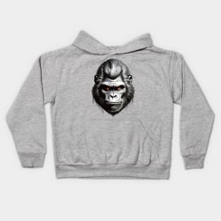 Primal Fury: Eye of the Enraged Gorilla! Kids Hoodie